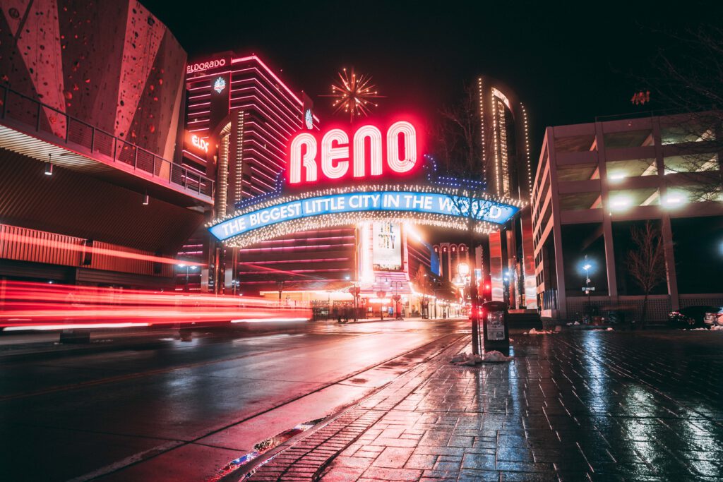 The Reno Arch in Downtown