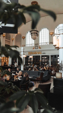 Die Bar im Innenren der Union Station.