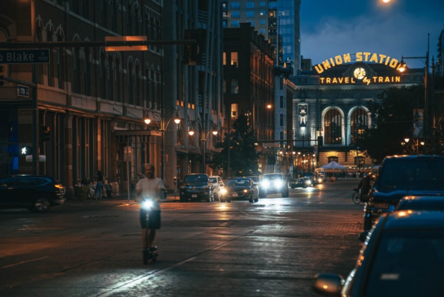 Die Innenstadt in Denver.