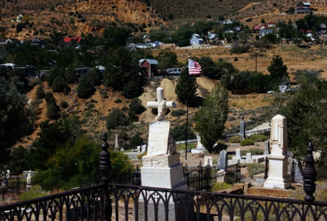 Der Friedhof in Virginia City.